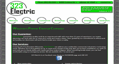 Desktop Screenshot of 323electric.com